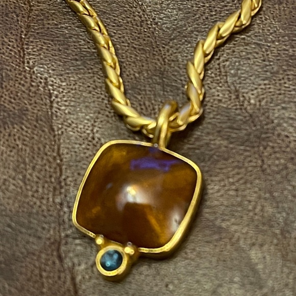 Vintage Liz Claiborne adjustable Necklace Pendant - Picture 6 of 8